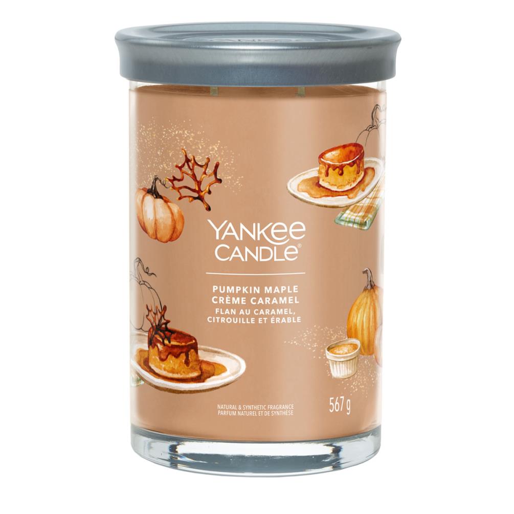 Yankee Candle Pumpkin Maple Creme Caramel Large Tumbler Jar £28.79